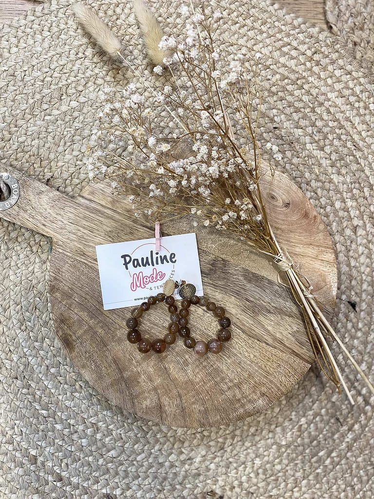 Zelie - Boucles D'Oreilles Perles